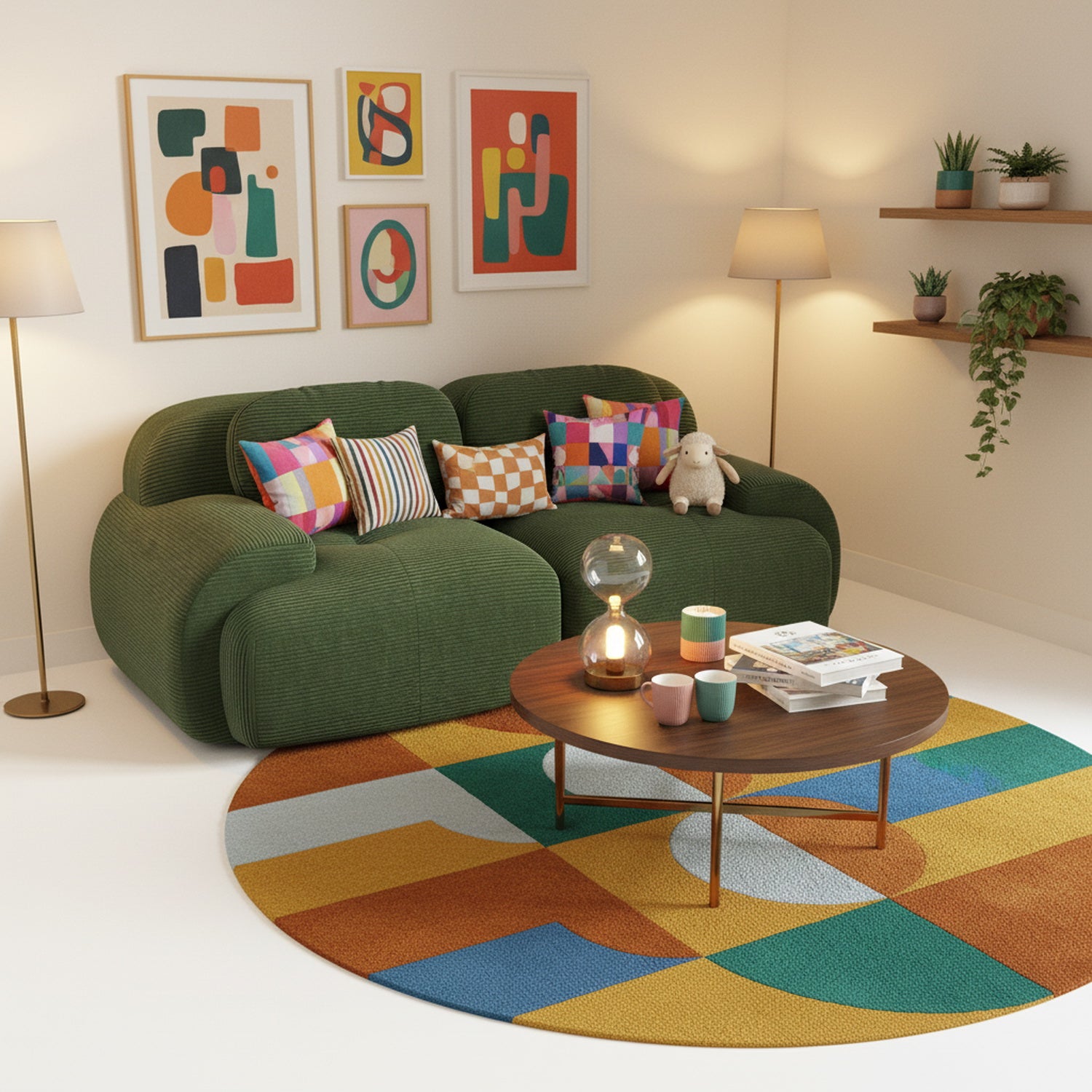 2-Sitzer-Schlafsofa aus dunkelgrauem Stoff mit Seitentaschen, modernes Schlafsofa