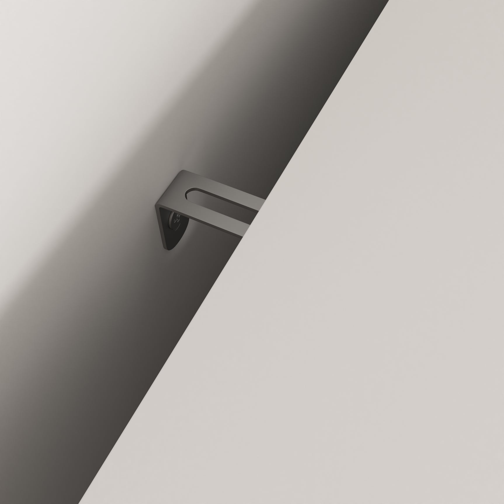 Buffet en MDF laqué blanc 65x30x100 cm avec portes vitrées, tiroir et espaces de rangement ouverts, idéal pour salon, chambre ou entrée