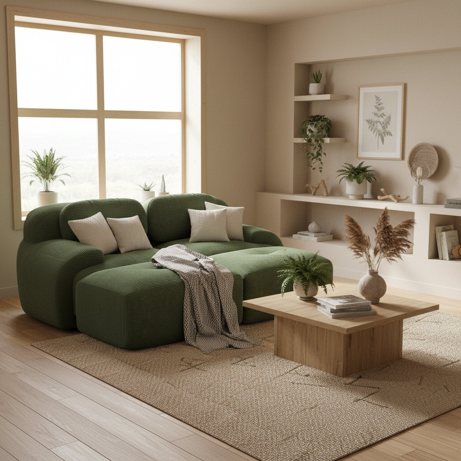 2-Sitzer-Schlafsofa aus dunkelgrauem Stoff mit Seitentaschen, modernes Schlafsofa