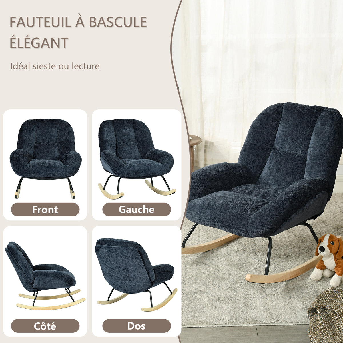 Adjustable Ergonomic Office Armchair Pivoting with fabric armrests white loop - Thomasina