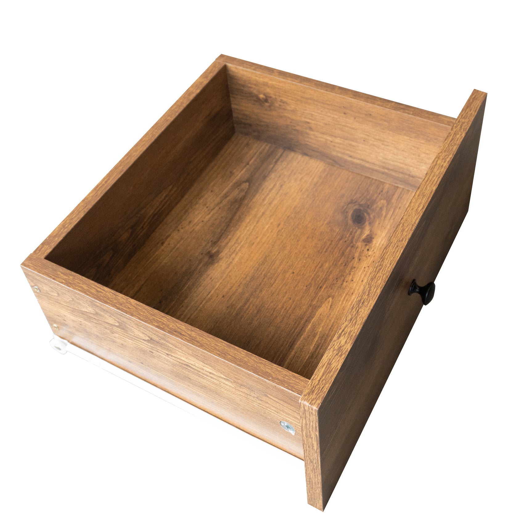 Buffet moderne 120 cm noir et bois avec 2 portes et 3 tiroirs, sideboard design avec grand espace de rangement