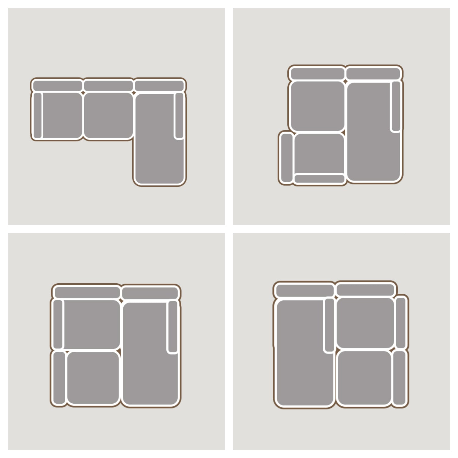 2-seater sofa bed in dark gray fabric with side pockets, modern convertible sofa