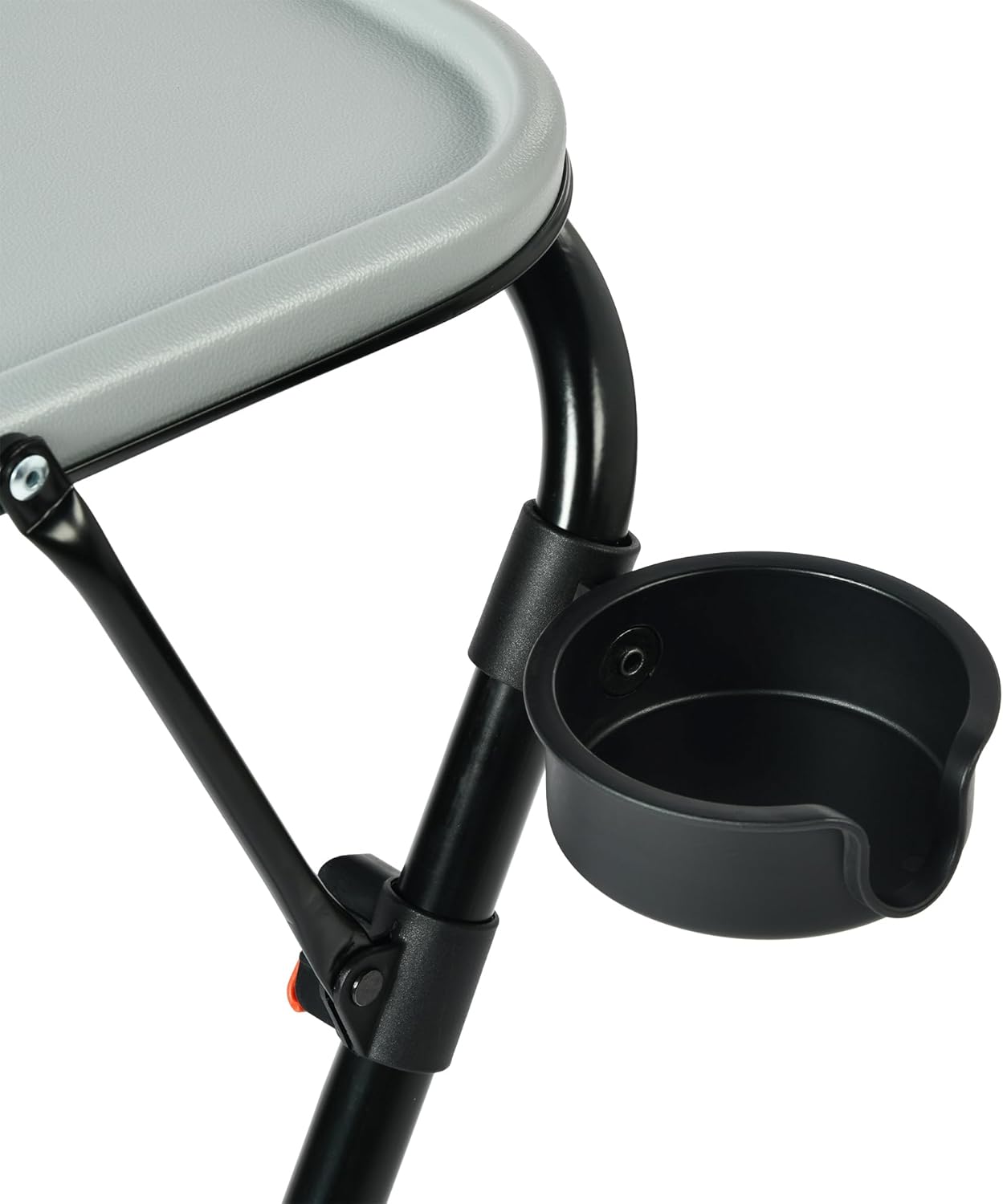 Table d’appoint pliable pour ordinateur portable, bout de canapé réglable en hauteur avec plateau inclinable et porte-gobelet - BASELINE