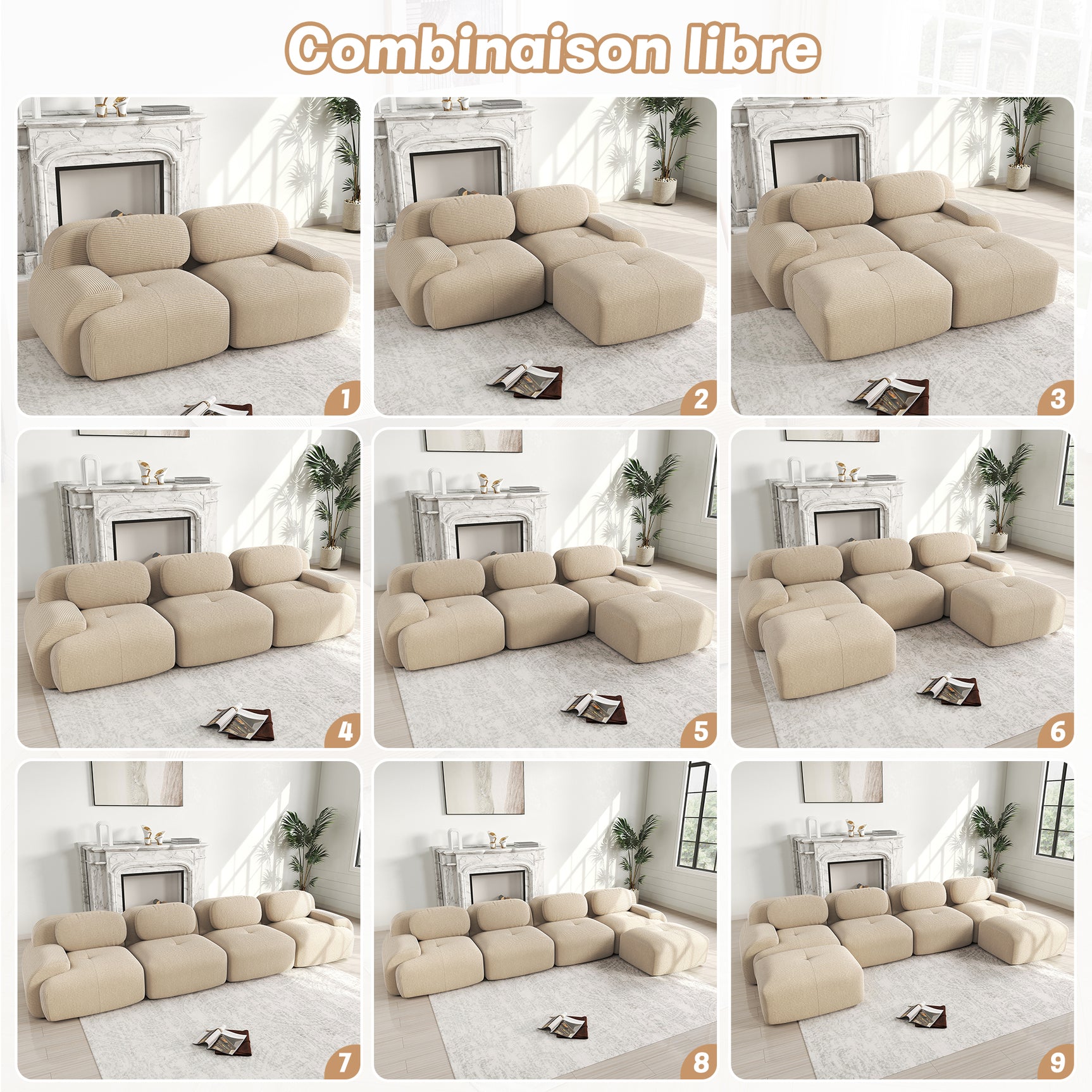 2-Sitzer-Schlafsofa aus dunkelgrauem Stoff mit Seitentaschen, modernes Schlafsofa