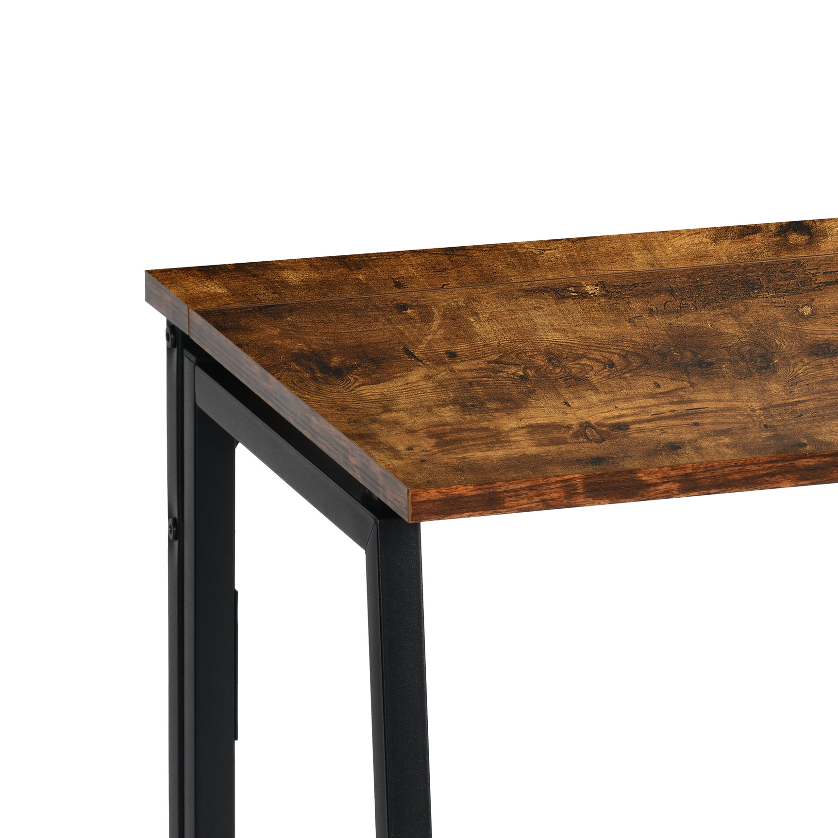 Ensemble avec bureau pliable industriel à roulettes et fauteuil en velours côtelé vert olive ââ‚?ASCOLI & ROSS