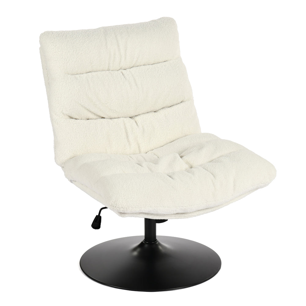 Recretion chair adjustable fabric sheep curl plying 360 ° - Lambery