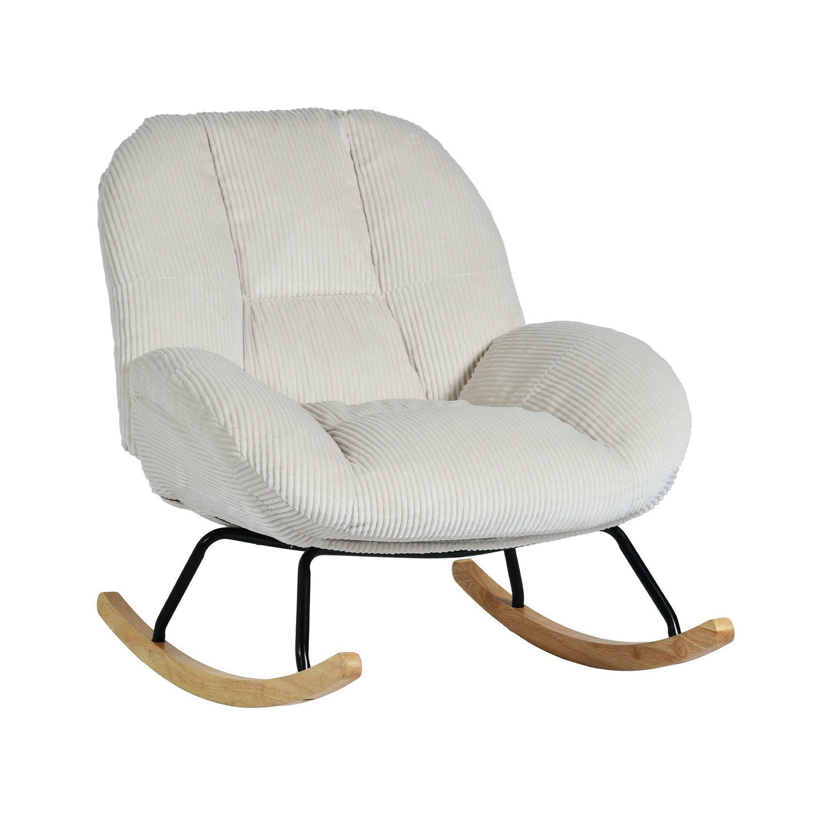 Einstellbare ergonomische Büro -Sessel mit Stoff Armlehnen weiße Schleife - Thomasina