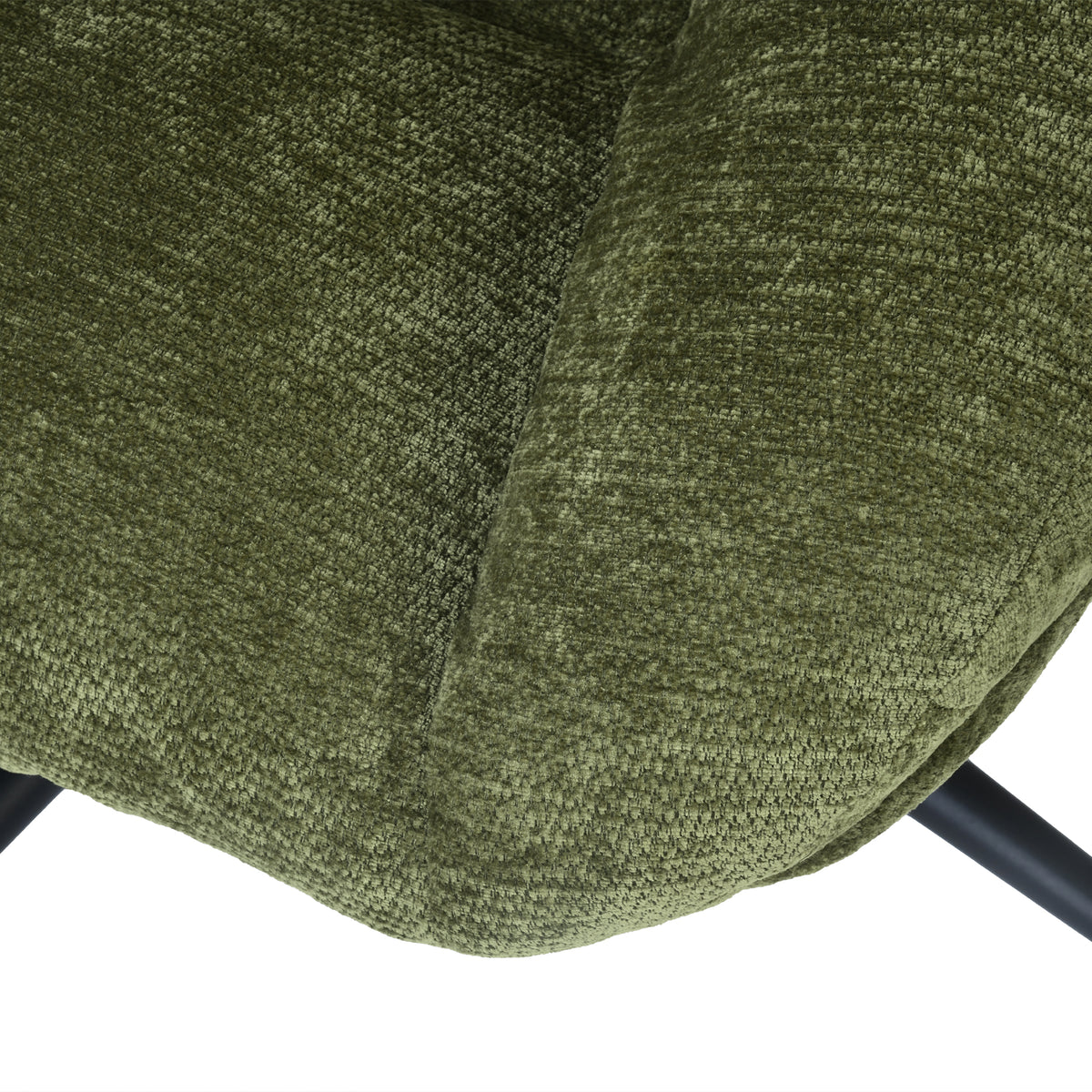 Adjustable Ergonomic Office Armchair Pivoting with fabric armrests white loop - Thomasina