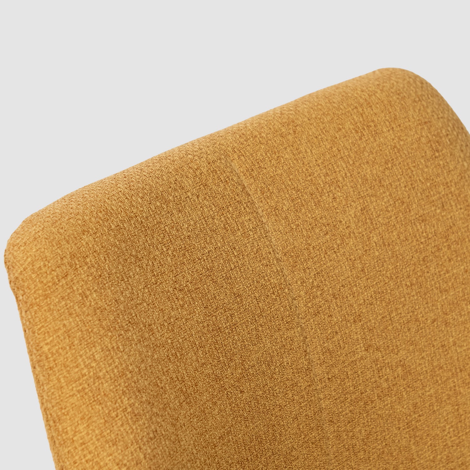 Set aus 2 modernen Esszimmerstühlen aus gelbem Stoff, schwarzen Metallbeinen – BETH FABRIC YELLOW