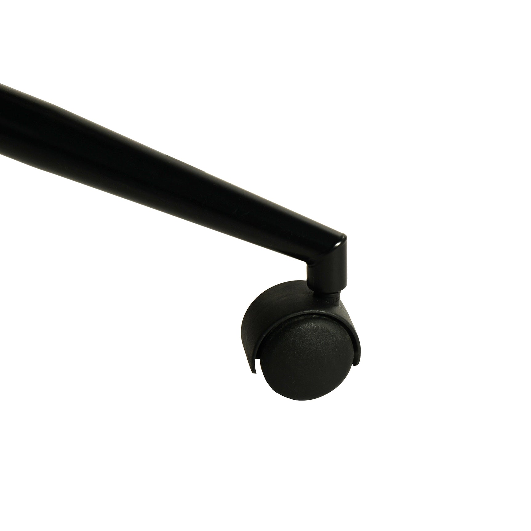 Ensemble bureau pliable en métal noir et fauteuil de bureau en velours côtelé beige ââ‚?ASCOLI & ROSS