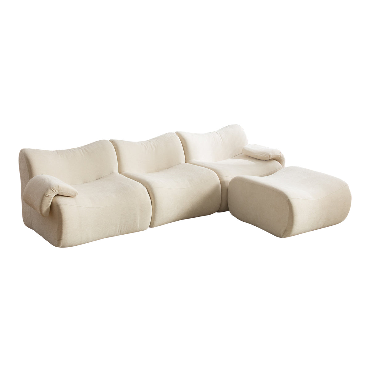 2-Sitzer-Schlafsofa aus dunkelgrauem Stoff mit Seitentaschen, modernes Schlafsofa