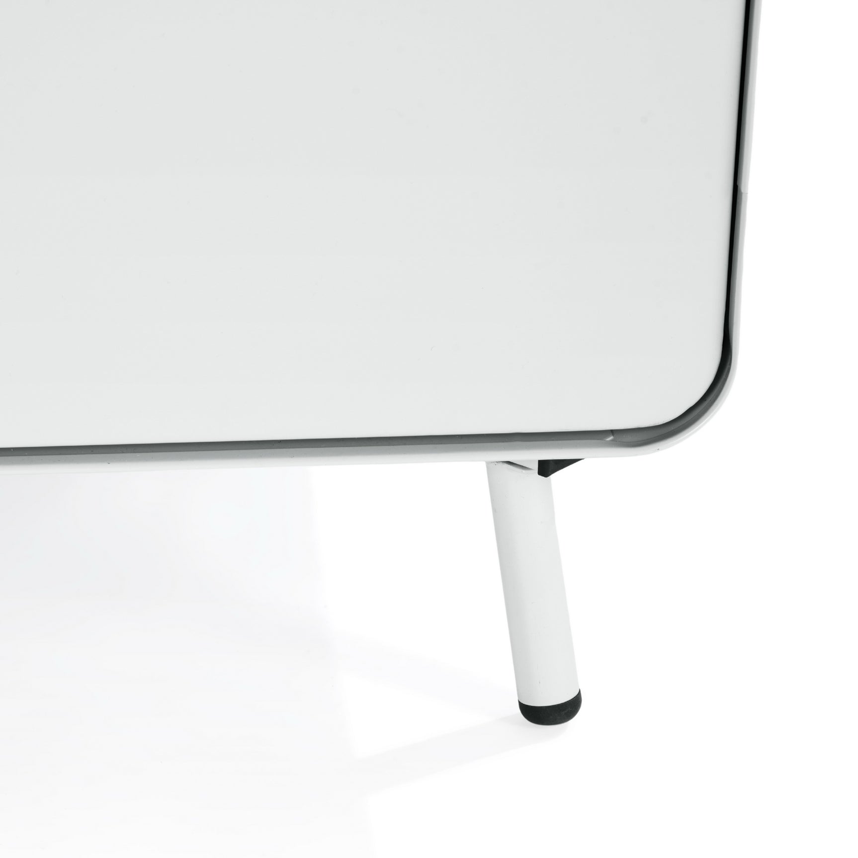 Armoire/Casier métallique blanc au style industriel avec étagères - WALNUT