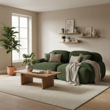 2-Sitzer-Schlafsofa aus dunkelgrauem Stoff mit Seitentaschen, modernes Schlafsofa