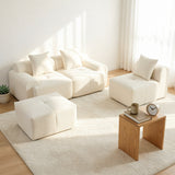 2-Sitzer-Schlafsofa aus dunkelgrauem Stoff mit Seitentaschen, modernes Schlafsofa