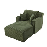 2-seater sofa in beige fabric Scandinavian style - AHBARM