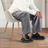 Fauteuil scandinave avec accoudoirs en tissu beige à surpiqûres - FUNKEL