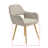 CROMWELL BEIGE chair legs B - 2PCS