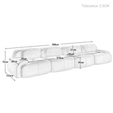 2-seater sofa bed in dark gray fabric with side pockets, modern convertible sofa