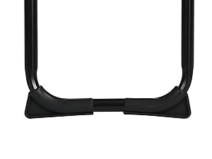 Table de lit/Support ordinateur pc pliable en bois et métal noir - MAMIE