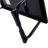 Table de lit/Support ordinateur pc pliable en bois et métal noir - MAMIE