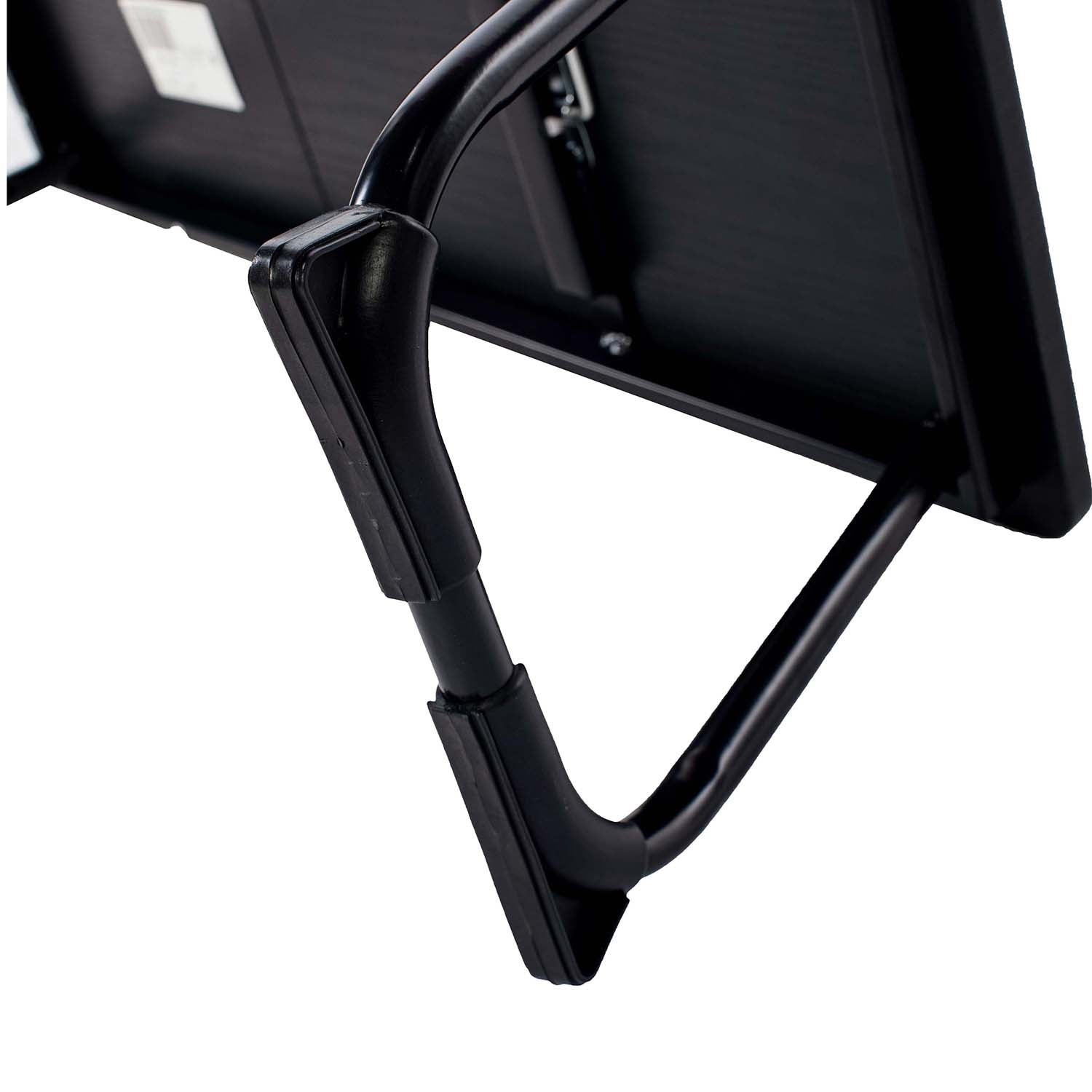 Table de lit/Support ordinateur pc pliable en bois et métal noir - MAMIE