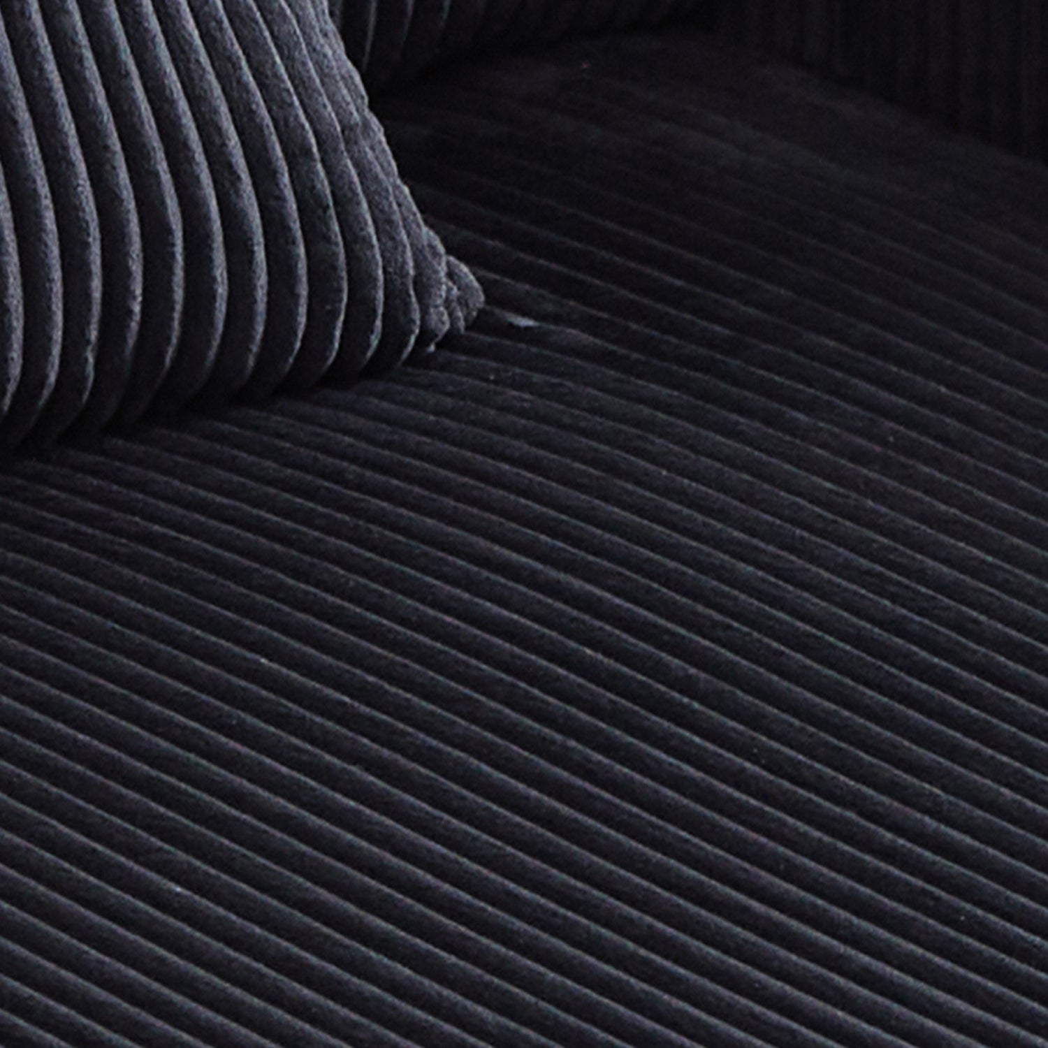 2-Sitzer-Sofa aus beigem Stoff im skandinavischen Stil – AHBARM