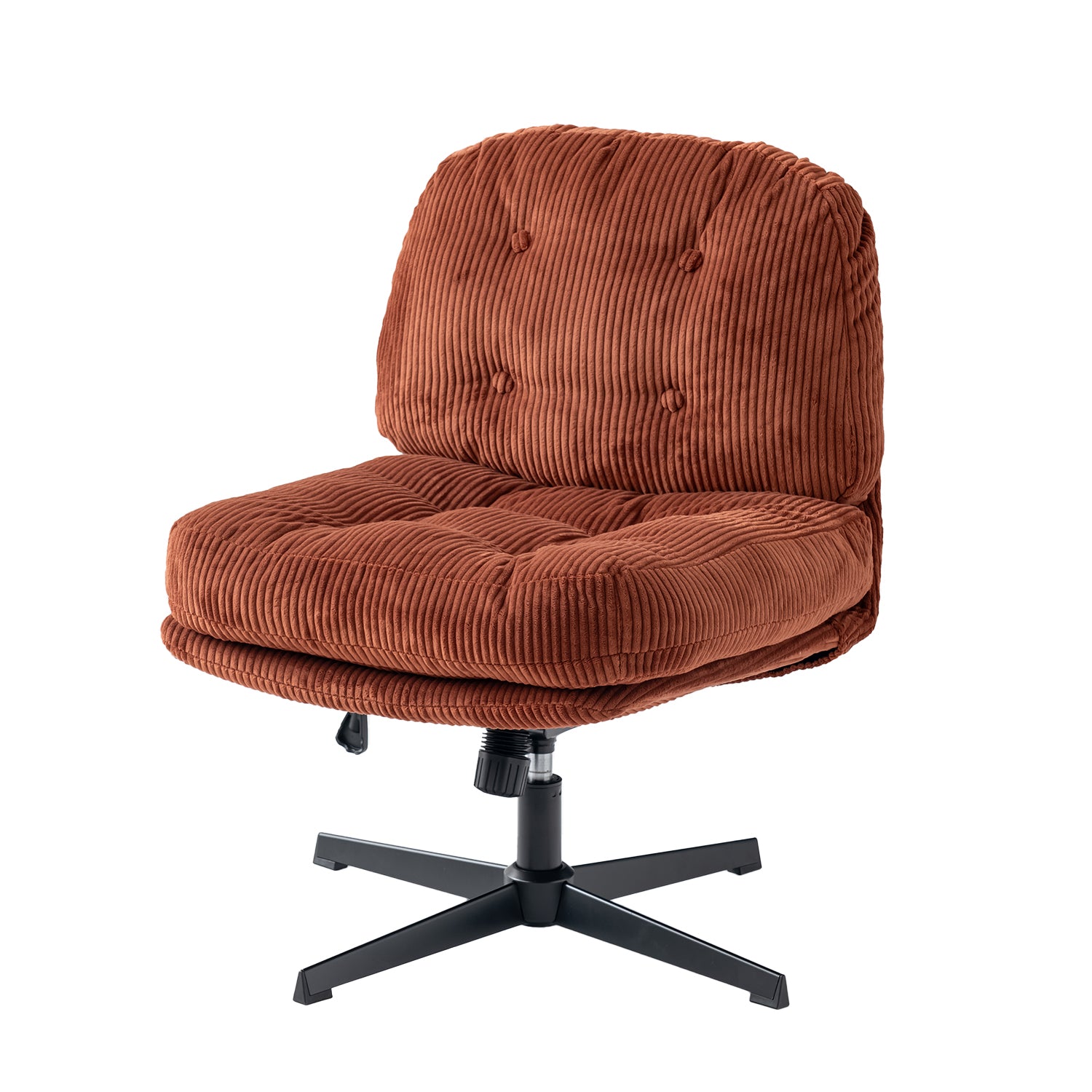 Drehbarer und verstellbarer Loungesessel aus Ziegelcord – ALINTONEX