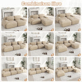 2-seater sofa bed in dark gray fabric with side pockets, modern convertible sofa