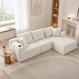 2-Sitzer-Schlafsofa aus dunkelgrauem Stoff mit Seitentaschen, modernes Schlafsofa