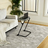 Table d’appoint pliable pour ordinateur portable, bout de canapé réglable en hauteur avec plateau inclinable et porte-gobelet - BASELINE