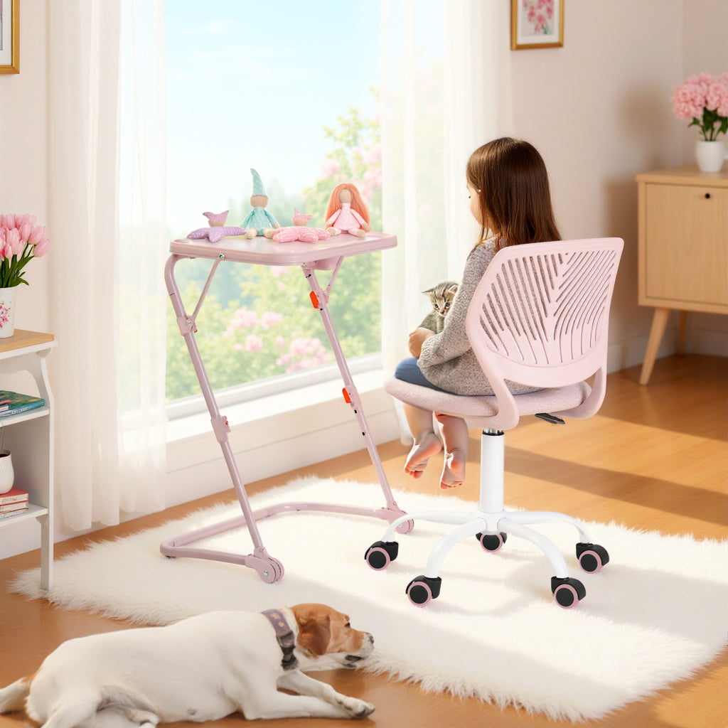 Foldable side table for laptop, adjustable sofa adjustable sofa with tilting tray and cup holder-baseline