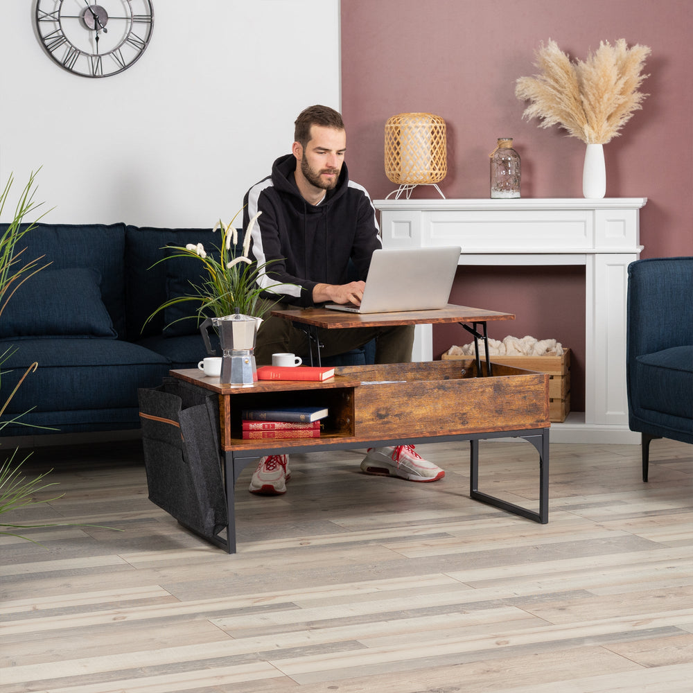 Table basse et pouf - Meubles industriel | Anna Colore Industriale Table basse et pouf - Meubles industriel | Anna Colore Industriale