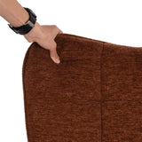 Scandinavian breastfeeding armchair with brick -red red -stable chanter armilies - kanas