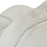 Adjustable Ergonomic Office Armchair Pivoting with fabric armrests white loop - Thomasina