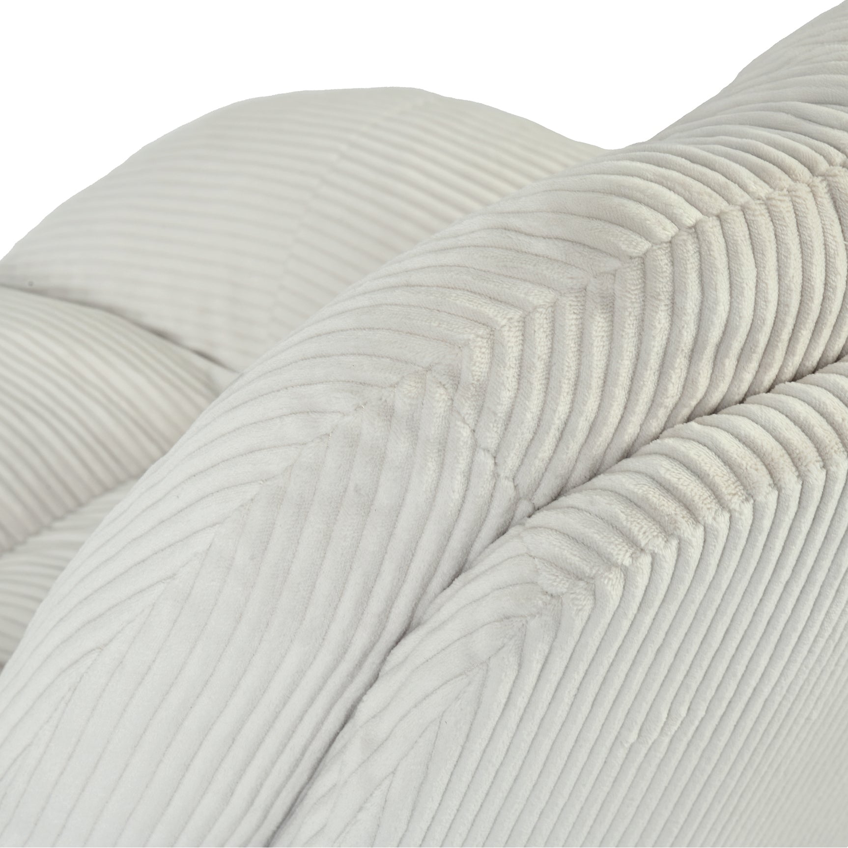 Adjustable Ergonomic Office Armchair Pivoting with fabric armrests white loop - Thomasina