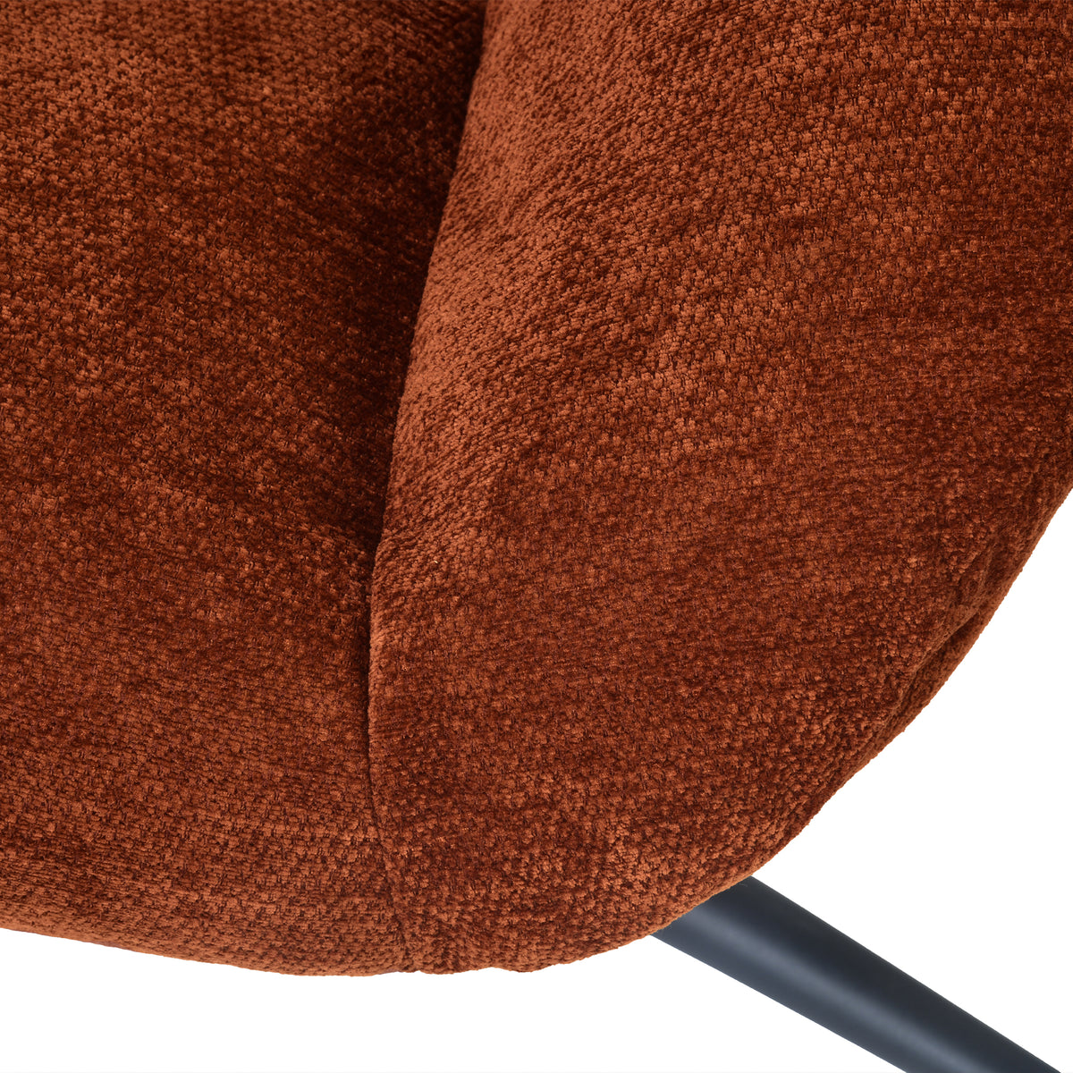 Adjustable Ergonomic Office Armchair Pivoting with fabric armrests white loop - Thomasina