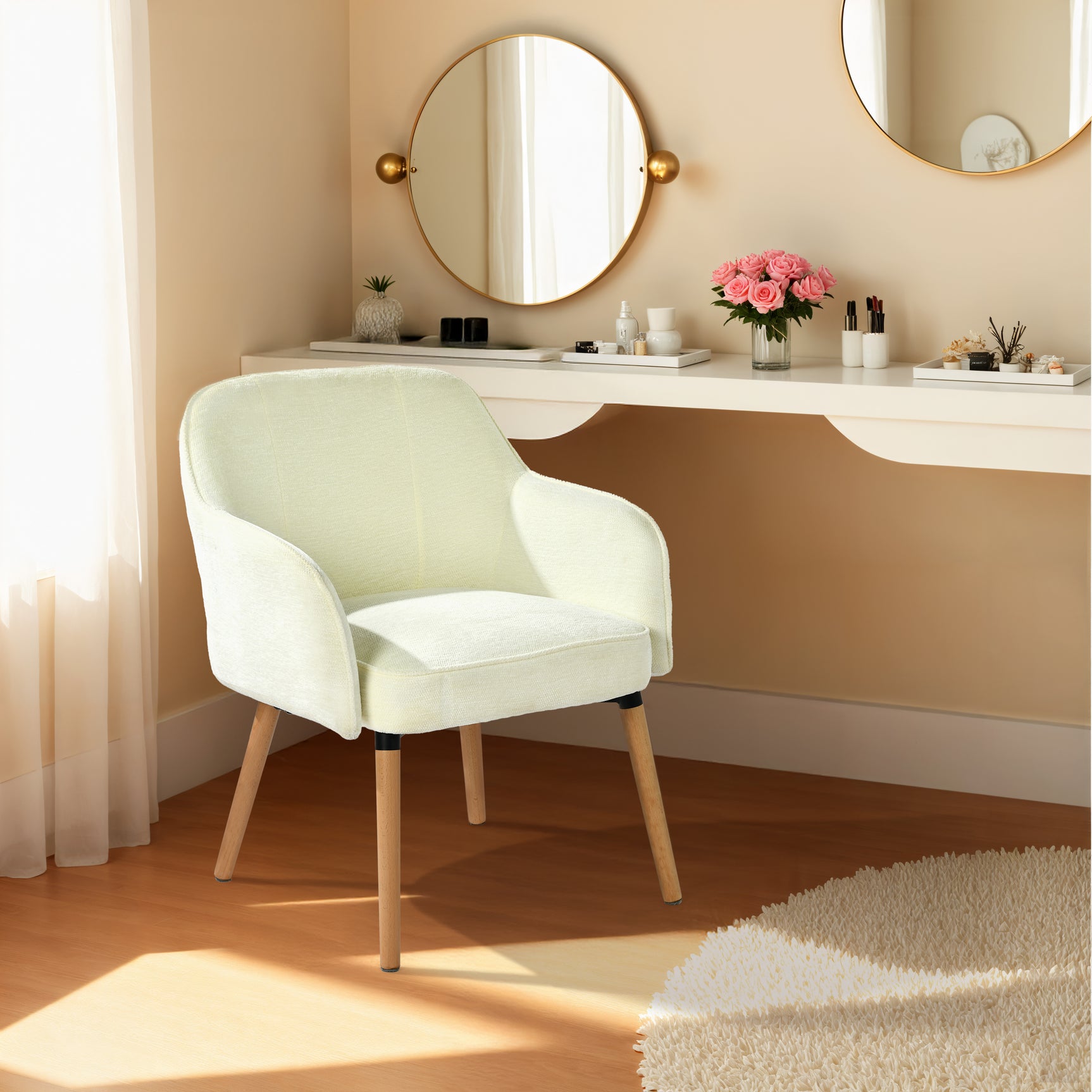 Skandinavischer Sessel entspannen