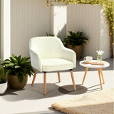 Skandinavischer Sessel entspannen