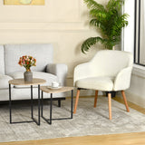 Skandinavischer Sessel entspannen