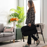 Table d’appoint pliable pour ordinateur portable, bout de canapé réglable en hauteur avec plateau inclinable et porte-gobelet - BASELINE