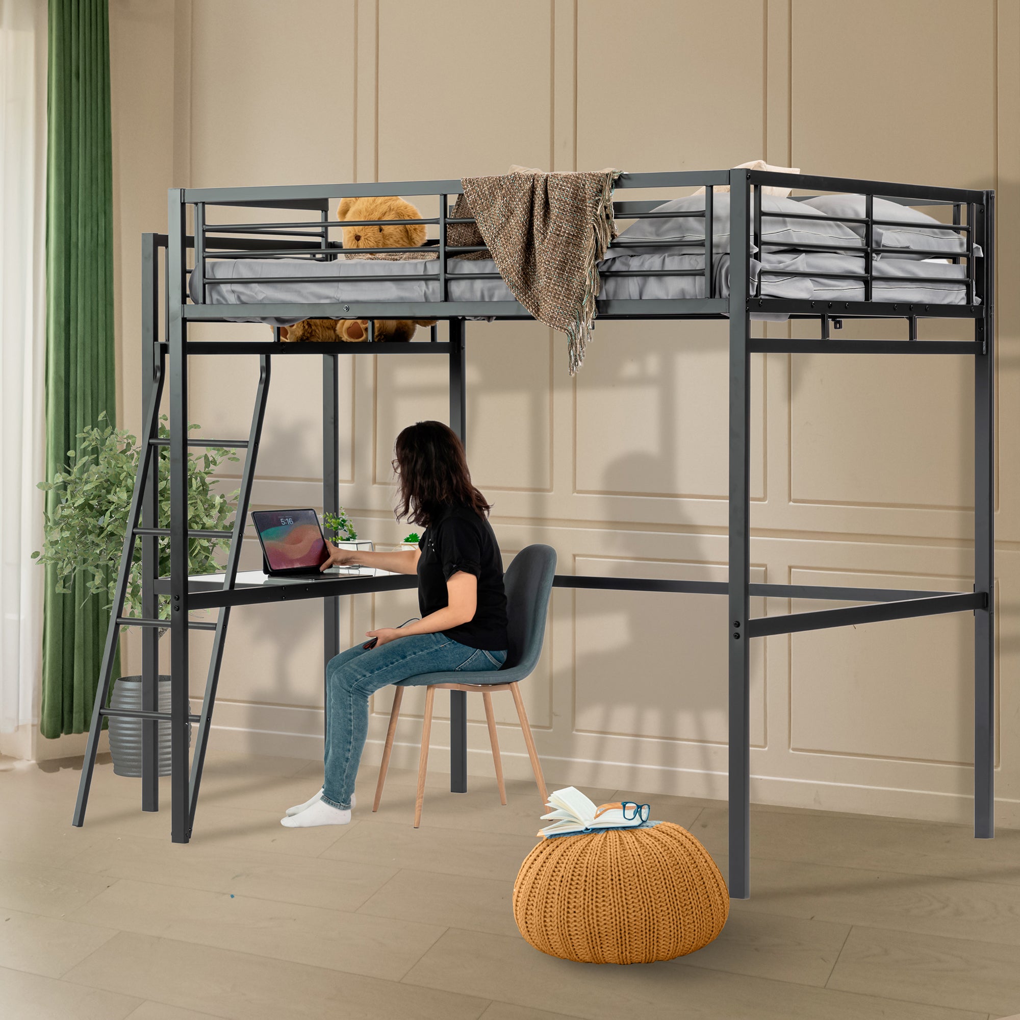 Loft bed mattress top