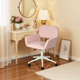 Rosenvelvet -Büro -Sessel, Höhe einstellbar, 360 ° Rotation - Ross