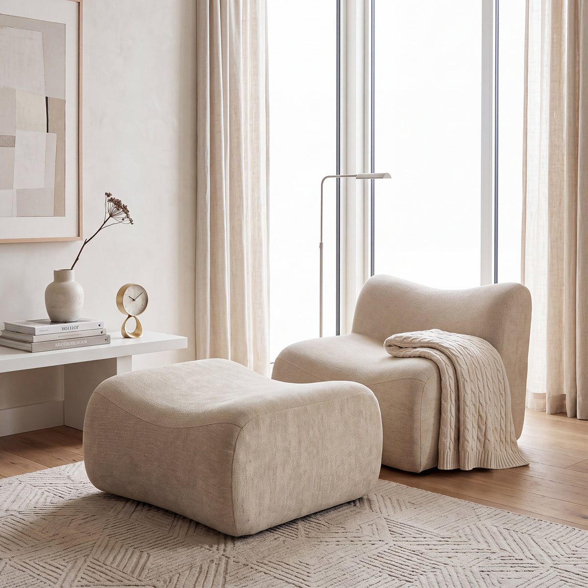 2-Sitzer-Schlafsofa aus dunkelgrauem Stoff mit Seitentaschen, modernes Schlafsofa
