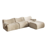 2-Sitzer-Schlafsofa aus dunkelgrauem Stoff mit Seitentaschen, modernes Schlafsofa