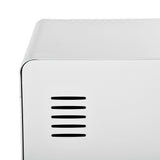 Armoire/Casier métallique blanc au style industriel avec étagères - WALNUT