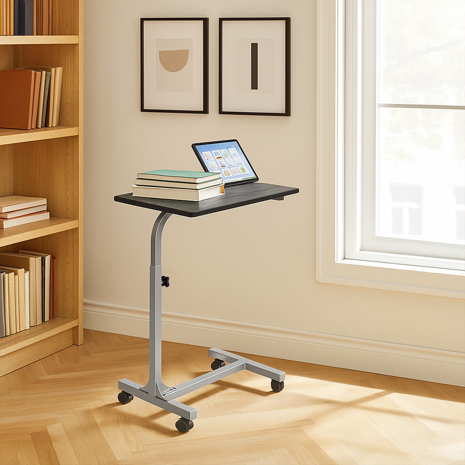 Table de lit/Support ordinateur pc à roulettes,roulettes, hauteur réglable - BELLO