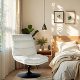 Recretion Stuhl Verstellbare Stoffschafe Locken 360 ° - Lambery