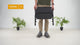 Table d’appoint pliable pour ordinateur portable, bout de canapé réglable en hauteur avec plateau inclinable et porte-gobelet - BASELINE