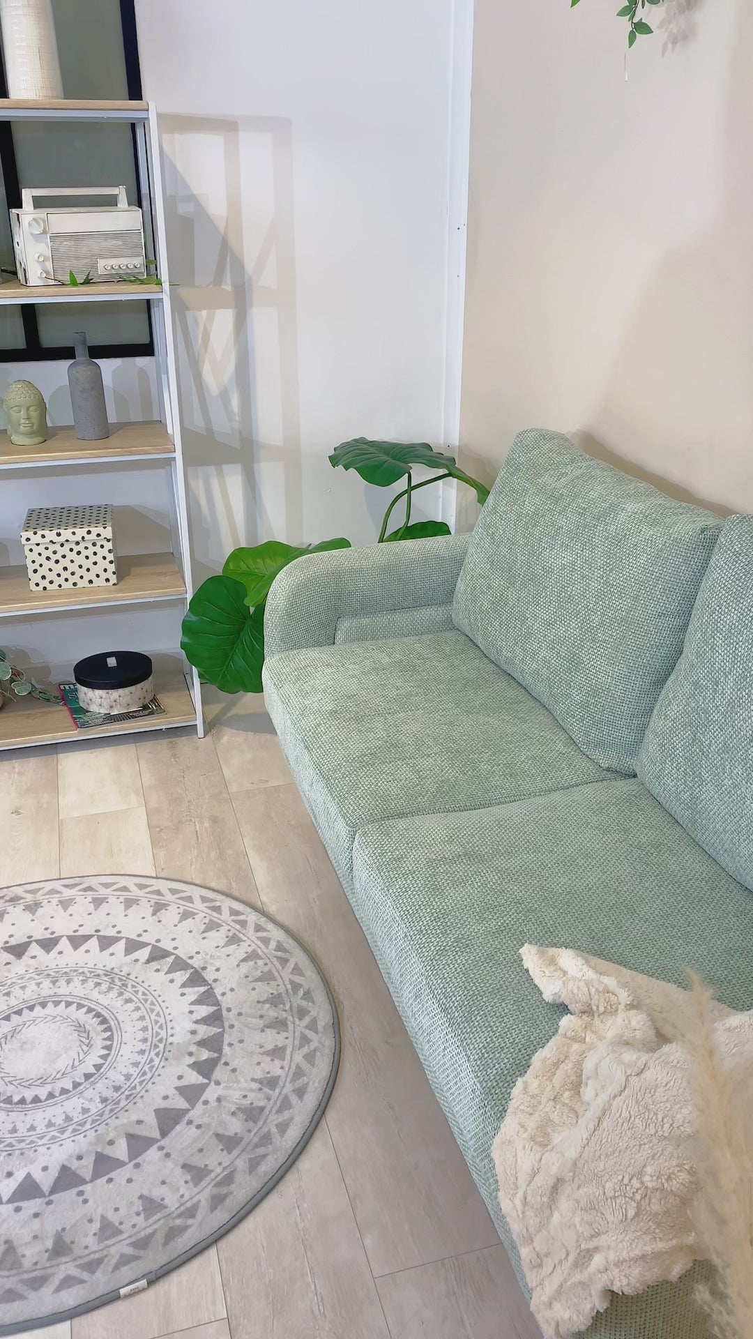 Table de lit/Support ordinateur pc pliable en bois et métal blanc - MAMIE