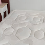 Memory foam mattress 90x190x22cm, in 3D fabric, memory technology and supersoft foam - SATURNE